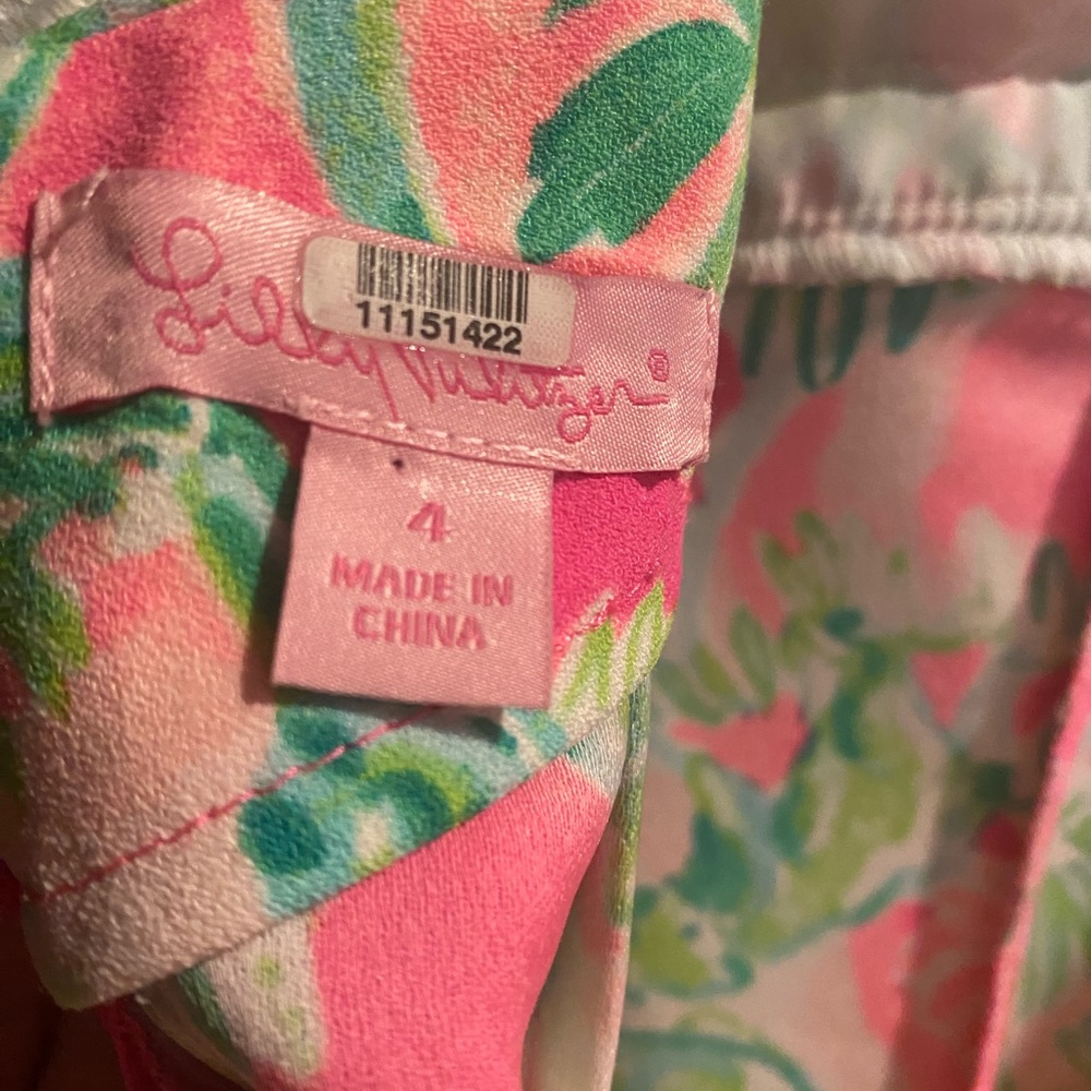 Lily Pulitzer Sadie Romper size 4 - Picture 5 of 5